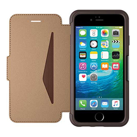 OtterBox Strada Leather Wallet Case For iPhone 6/6s Plus NV (Sale)